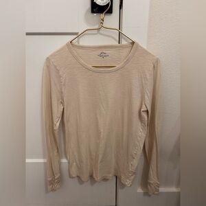 Plain j crew long sleeve tee